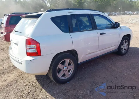 2007 Jeep Compass Sport z USA, uszkodzony, nr VIN 1J8FF47W27D583287